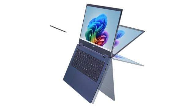Acer's Swift Spin 14 AI is powered by the Snapdragon X2 Series, while the Aspire Go is the first Snapdragon C device