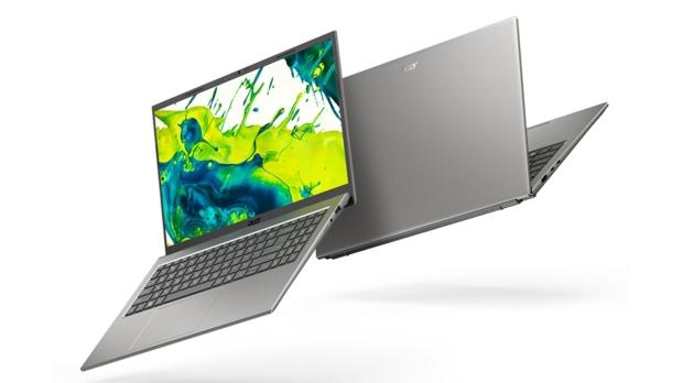 The new Aspire Go 15 laptop powered by the new Snapdragon C processor, image credit: Acer.
