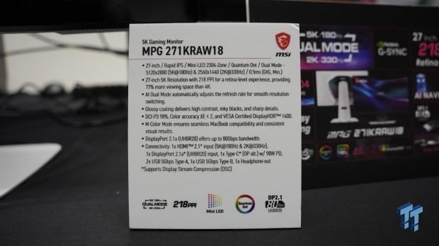 MSI unveils the MPG 271KRAW18 at Computex 2026, the world's first 5K dual-mode Mini-LED gaming monitor 3