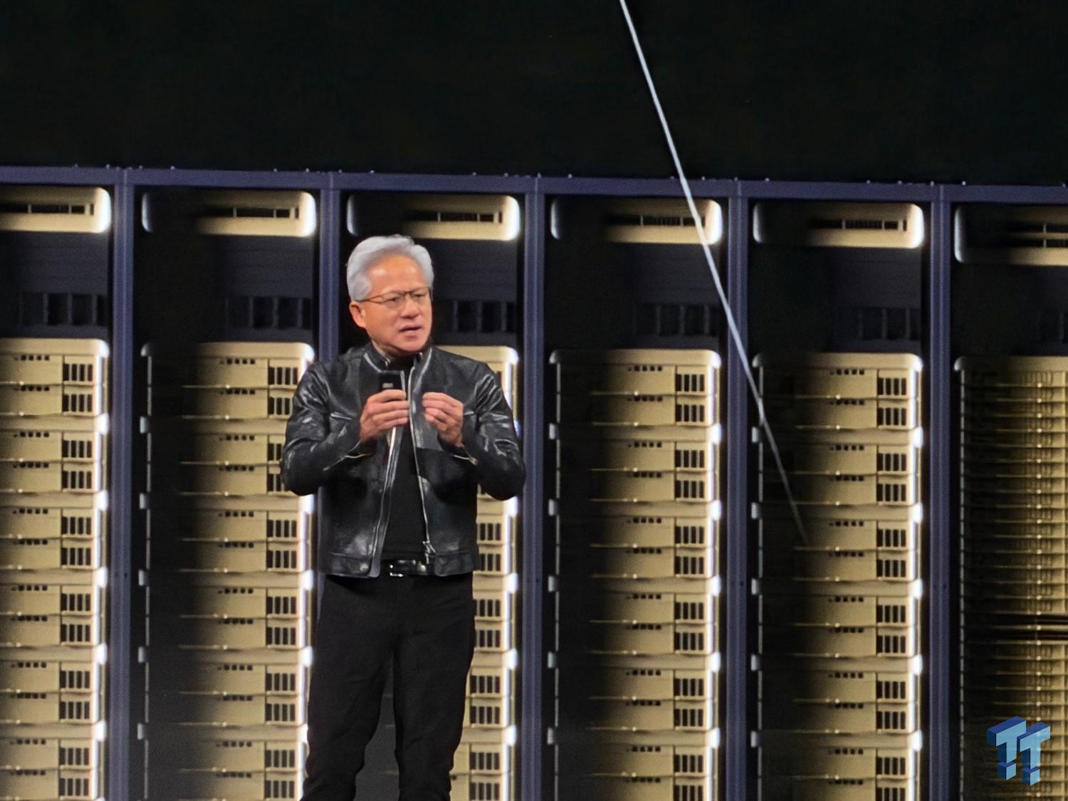 Open enlarged image NVIDIA CEO Jensen Huang keynote live news blog from GTC Taipei 2026 1756