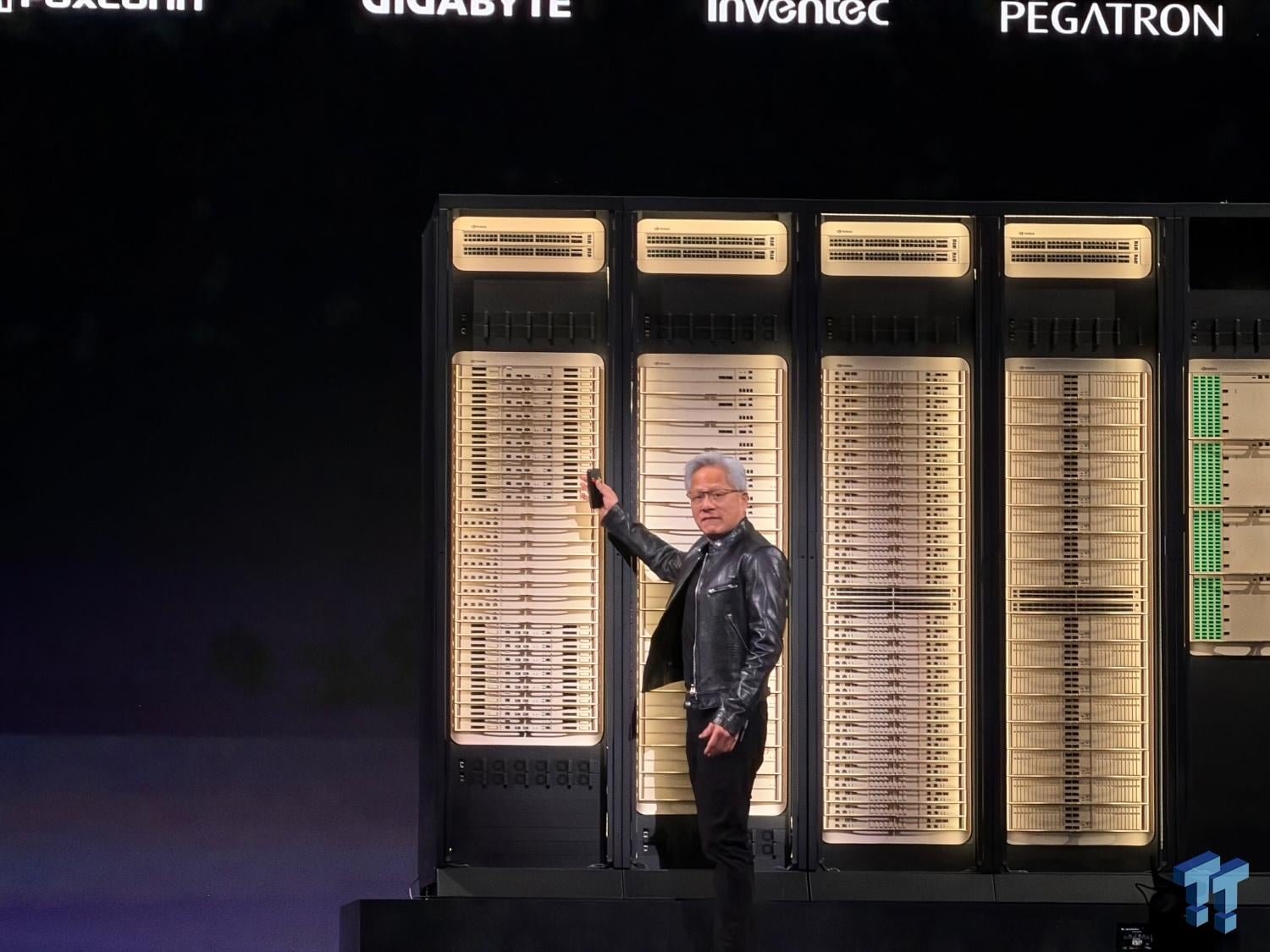 Open enlarged image NVIDIA CEO Jensen Huang keynote live news blog from GTC Taipei 2026 1777
