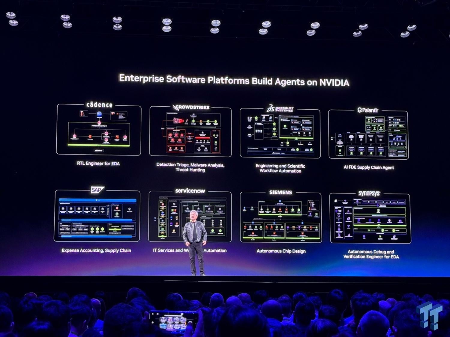 Open enlarged image NVIDIA CEO Jensen Huang keynote live news blog from GTC Taipei 2026 1801