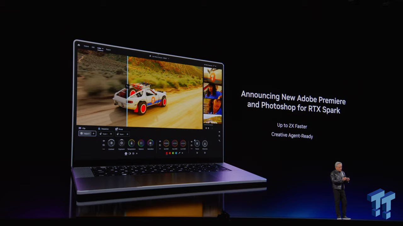 Open enlarged image NVIDIA CEO Jensen Huang keynote live news blog from GTC Taipei 2026 5345