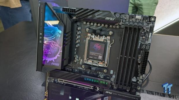 MSI's upcoming MPG B850 Carbon Max WiFi is about as high-end as any B850 motherboard can get