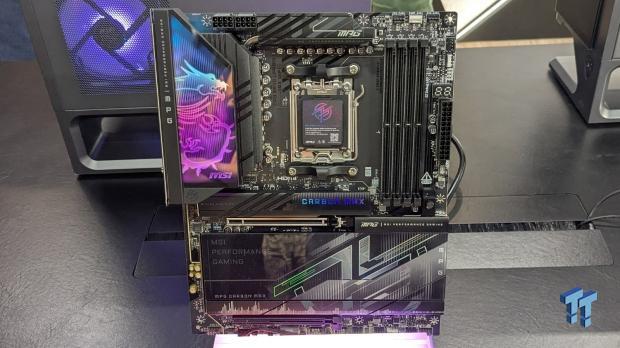 MSI's upcoming MPG B850 Carbon Max WiFi is about as high-end as any B850 motherboard can get 03