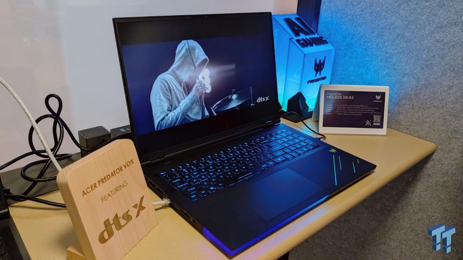 Acer Unveils Predator Helios 18 AI Laptop and New Nitro Handhelds