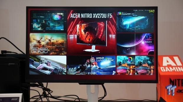 Acer showcases the Nitro XV273U F5, a 1000Hz gaming monitor aimed at competitive gamers 6