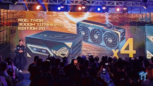 ROG Thor 3000W Titanium III Edition 20 is a PSU that can power four GeForce RTX 5090s
