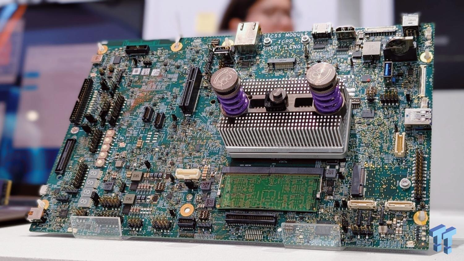 Intel R 360 Intel 'Wildcat Lake' Core 360 engineering board spotted at Computex 2026