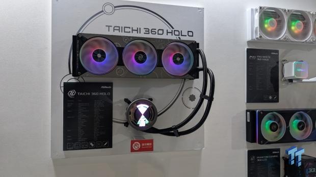 ASRock's new Taichi Aqua 360 LCD cooler blends custom closed-loop cooling with an AIO 2