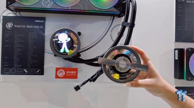 ASRock's new Taichi Aqua 360 LCD cooler blends custom closed-loop cooling with an AIO 6