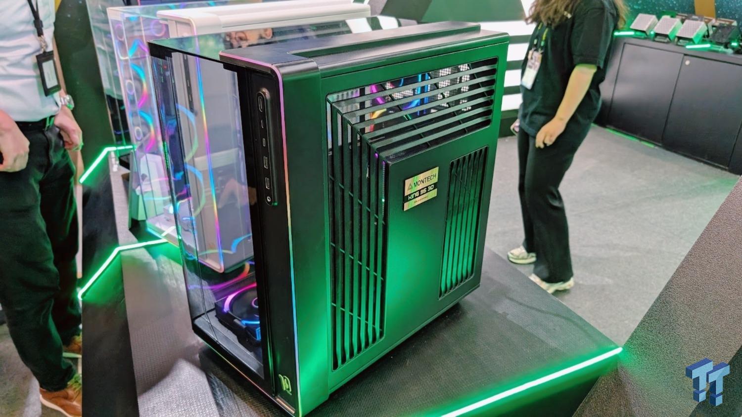 Montech's new King 95 3D case adds a three-sided panoramic view while maintaining thermal dominance