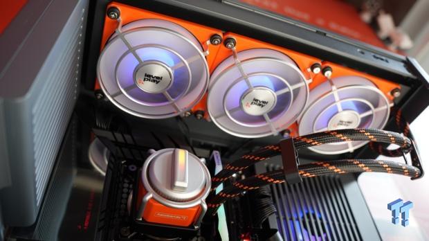 Levelplay's Newtro liquid cooler adds a turnable fan speed knob to your PC 12