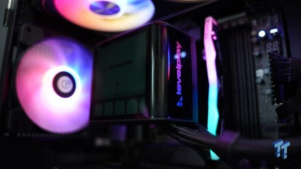 Levelplay's Newtro liquid cooler adds a turnable fan speed knob to your PC 7