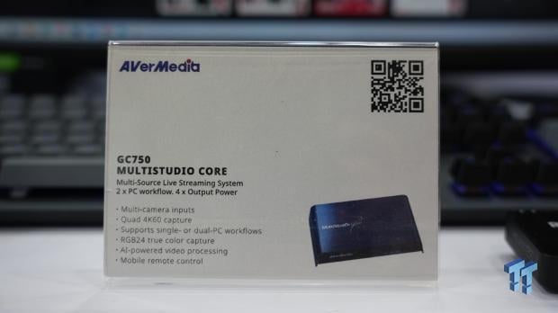 AVerMedia's MultiStudio Core GC750 can capture two cameras and stream to four platforms 5