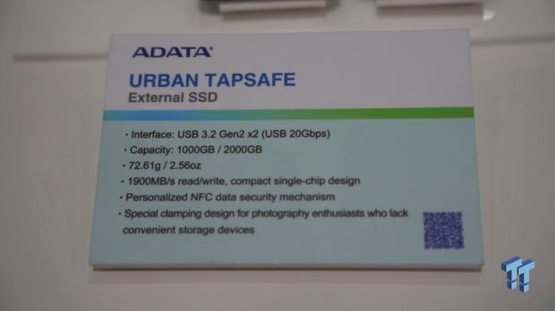 ADATA turns your smartphone into the key for its Urban Tapsafe external SSD 3