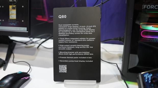 SAMA's Computex 2026 lineup includes a curved-glass case and AIO coolers with swappable screens 6