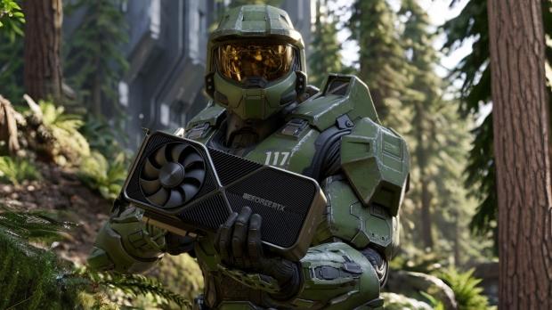 Halo Campaign Evolved hits 120 FPS max at 1440p Ultra on a GeForce RTX 5090