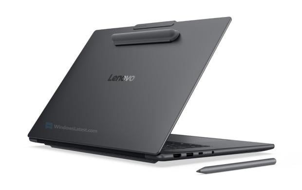 Lenovo Yoga Pro 9n with NVIDIA RTX Spark and haptic trackpad pictured ahead of fall launch 1