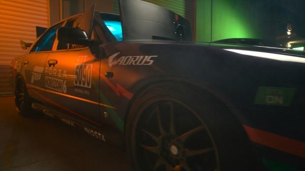 This Nissan Skyline was turned into a gaming PC and racing rig for Forza Horizon 6
