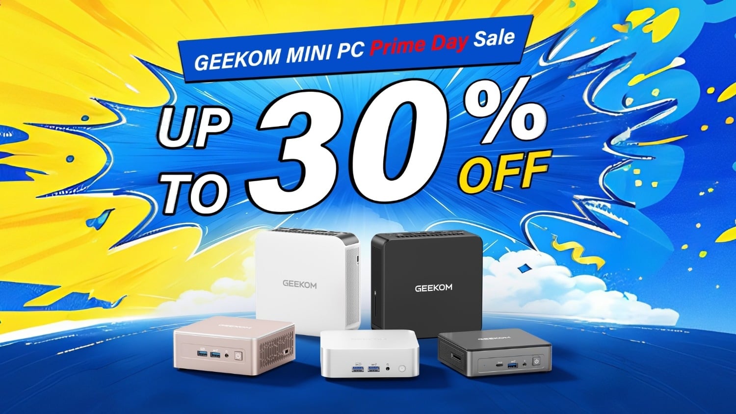 GEEKOM's Prime Day deals deliver Massive Savings and up to 30% off Mini PCs