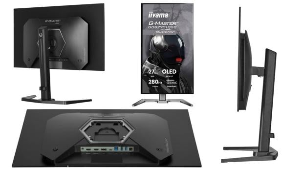 iiyama launches its first OLED gaming monitor with 280Hz, 1,500 nits, and LG's fourth-gen WOLED panel 2