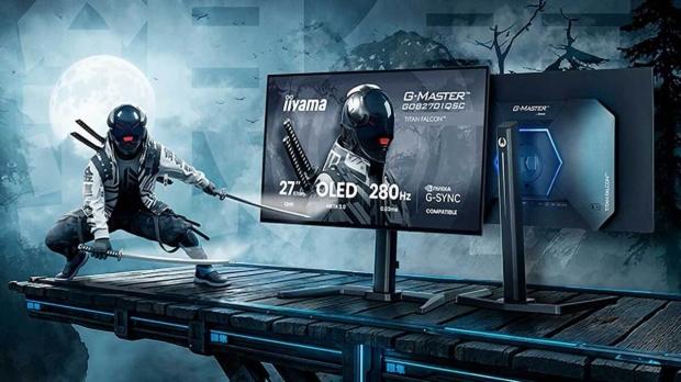 iiyama launches its first OLED gaming monitor with 280Hz, 1,500 nits, and LG's fourth-gen WOLED panel