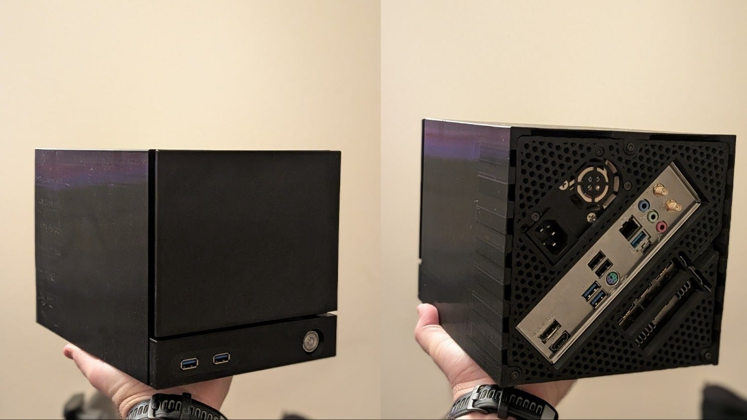 AMD engineer builds a Steam Machine competitor with a 3D printer, has an RTX 5060 inside