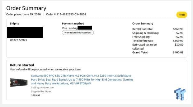 Amazon Swap Scam strikes again: Buyer orders Samsung 990 PRO, receives 970 EVO SSD with fake label instead 1