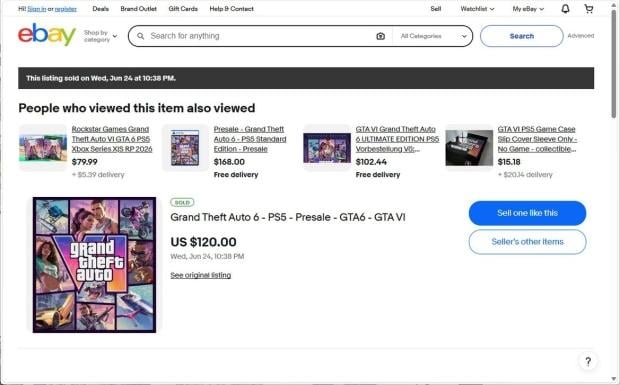 Don't fall for GTA 6 scalpers charging $120 for a game you can pre-order digitally for $79.99 right now 3