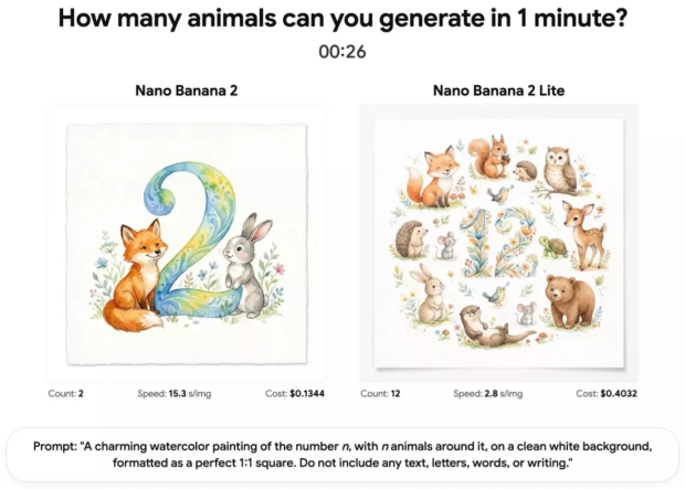 Google expands its AI image generation lineup with Nano Banana 2 Lite and Gemini Omni Flash for video 1