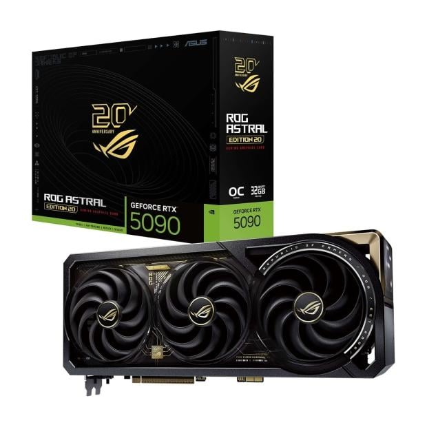 ASUS ROG Astral RTX 5090 Edition 20 listing appears in Europe for over $7,400 3