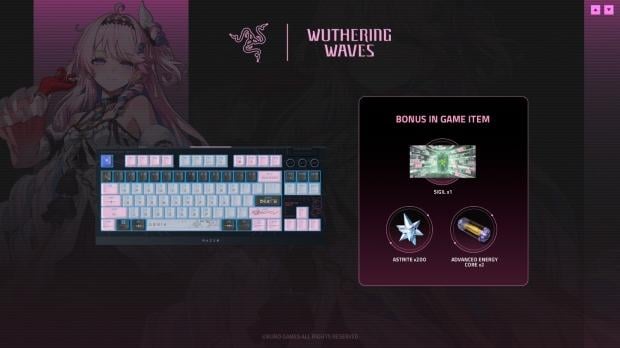 Razer unveils Wuthering Waves collection with a custom keyboard, mouse, and premium gaming chair 3