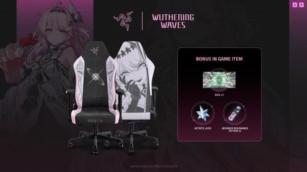 Razer unveils Wuthering Waves collection with a custom keyboard, mouse, and premium gaming chair 4