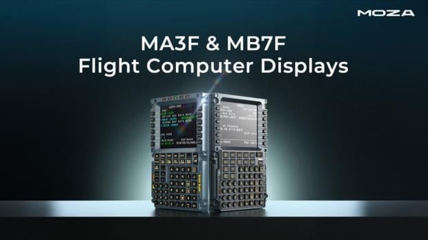 MOZA unveils its next-generation of flight displays, panels, and cockpit systems for digital aviators 4