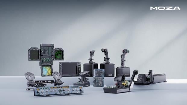 MOZA unveils its next-generation of flight displays, panels, and cockpit systems for digital aviators 6