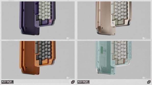 KeyBoy Advance is a compact keyboard designed to look and be held like a Game Boy Advance, and it's expensive 1
