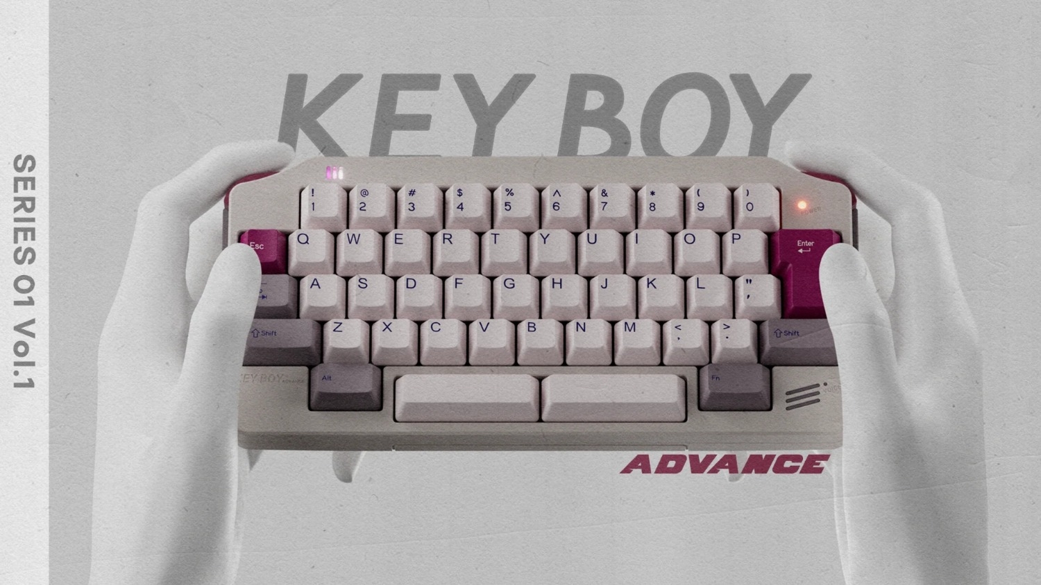 KeyBoy Advance is a compact keyboard designed to look and be held like a Game Boy Advance, and it's expensive
