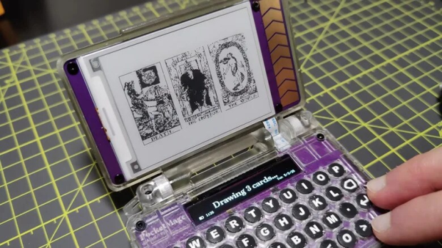 PocketMage is a distraction-free pocket computer with a wizard-themed operating system 3