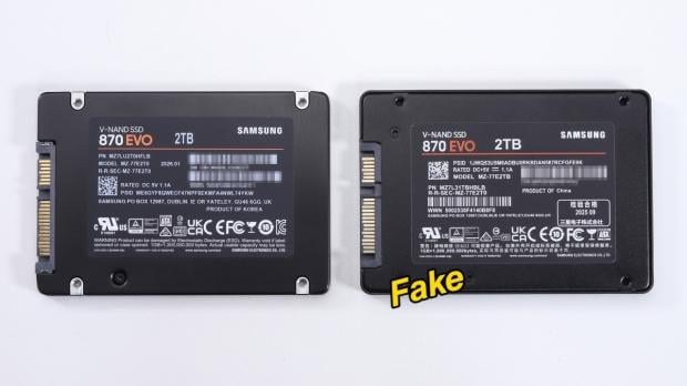 Fake 2TB Samsung 870 EVO SSDs are floating around that are actually 120GB 1