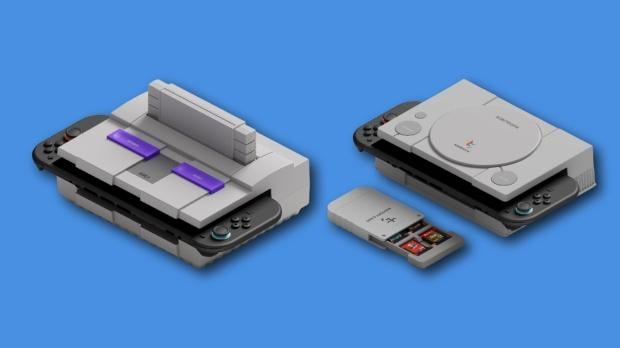 Here are some Nintendo Switch 2 dock mods that look like classic SNES, N64 and PlayStation consoles 2