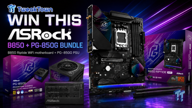 Giveaway: Win an ASRock B850 Riptide WiFi and Phantom Gaming PG-850G PSU