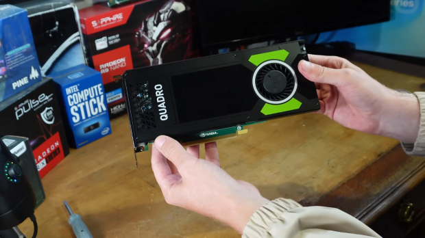 Open enlarged image $30 Quadro M4000 8GB from 2015 plays Cyberpunk 2077 at almost 60 FPS with an overclock