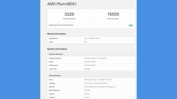 AMD 'Medusa Point' APU benchmarks show that Zen 6 is impressively fast in a mobile chip 3