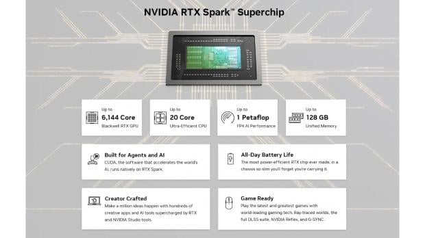 NVIDIA RTX Spark 'Developer Preview' driver lets devs get their apps ready for the new Windows on Arm devices 1