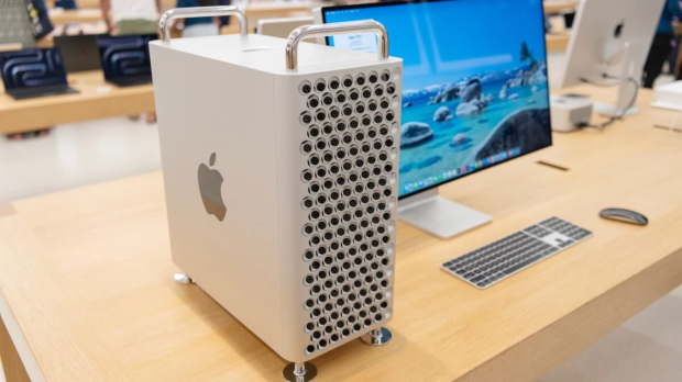 Open enlarged image The Mac Pro nearly got a chip twice as powerful as the M3 Ultra and a new Intel model, until Apple cancelled both