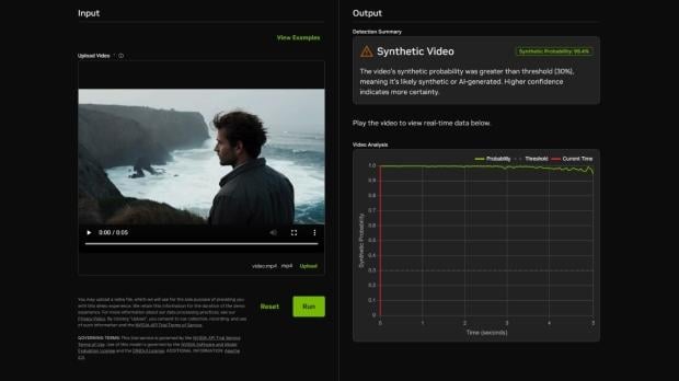 NVIDIA's Synthetic Video Detector can detect AI-generated video with 92% accuracy in less than a second 2