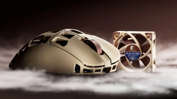 Pulsar and Noctua launch Feinmann F01 Noctua Edition gaming mouse with built-in fan for sweaty palms