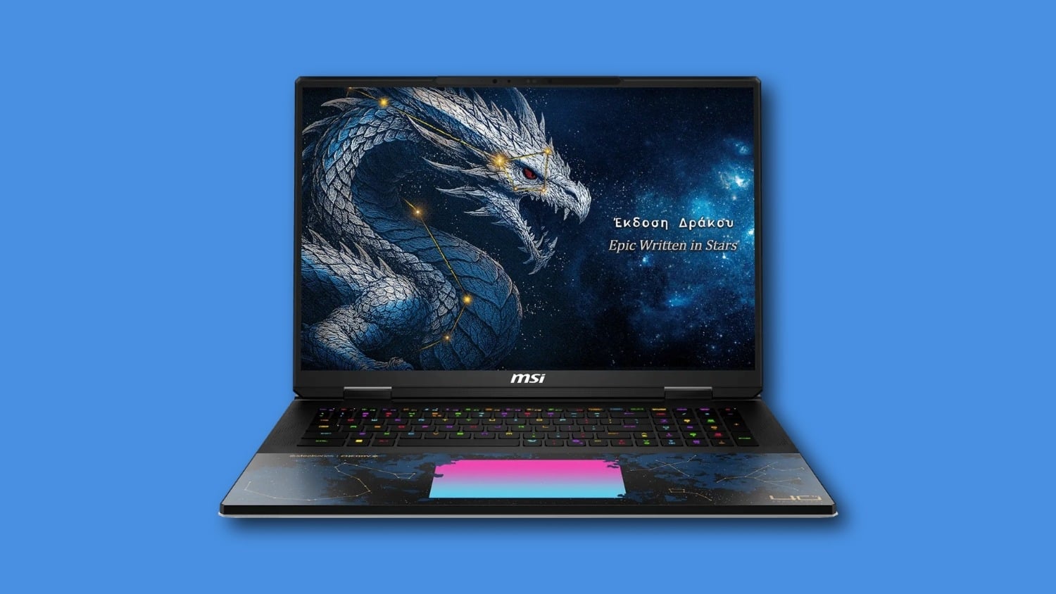 MSI launches its epic $7,000 Titan 18 HX Dragon Edition Draco Epic gaming laptop