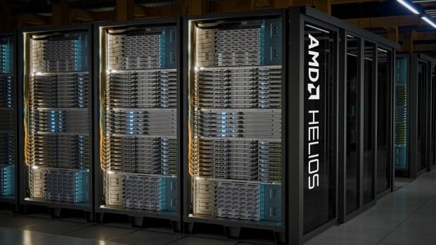 AMD Helios rackscale solution for AI offers 15% more AI Compute than NVIDIA Vera Rubin NVL72